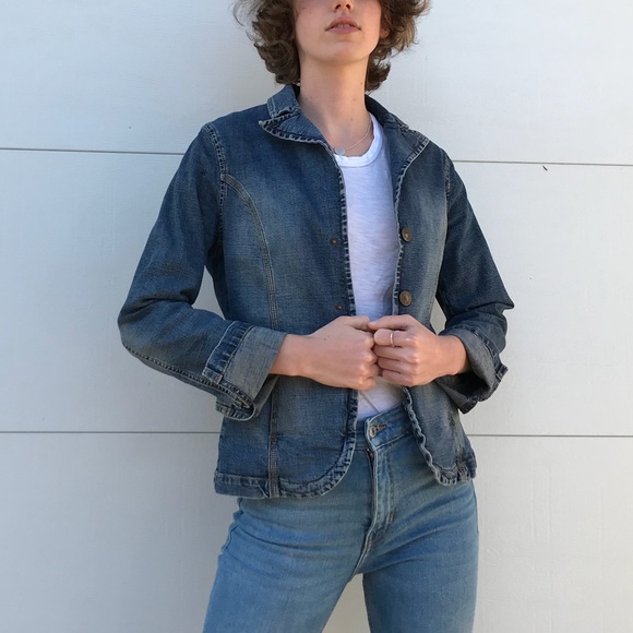 Denim fitted Jacket by XXBYMEXX - Picture 1 of 8